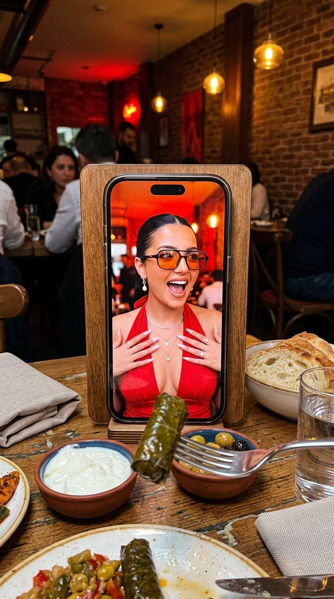 Meta Restaurant Photo within Phone Screen