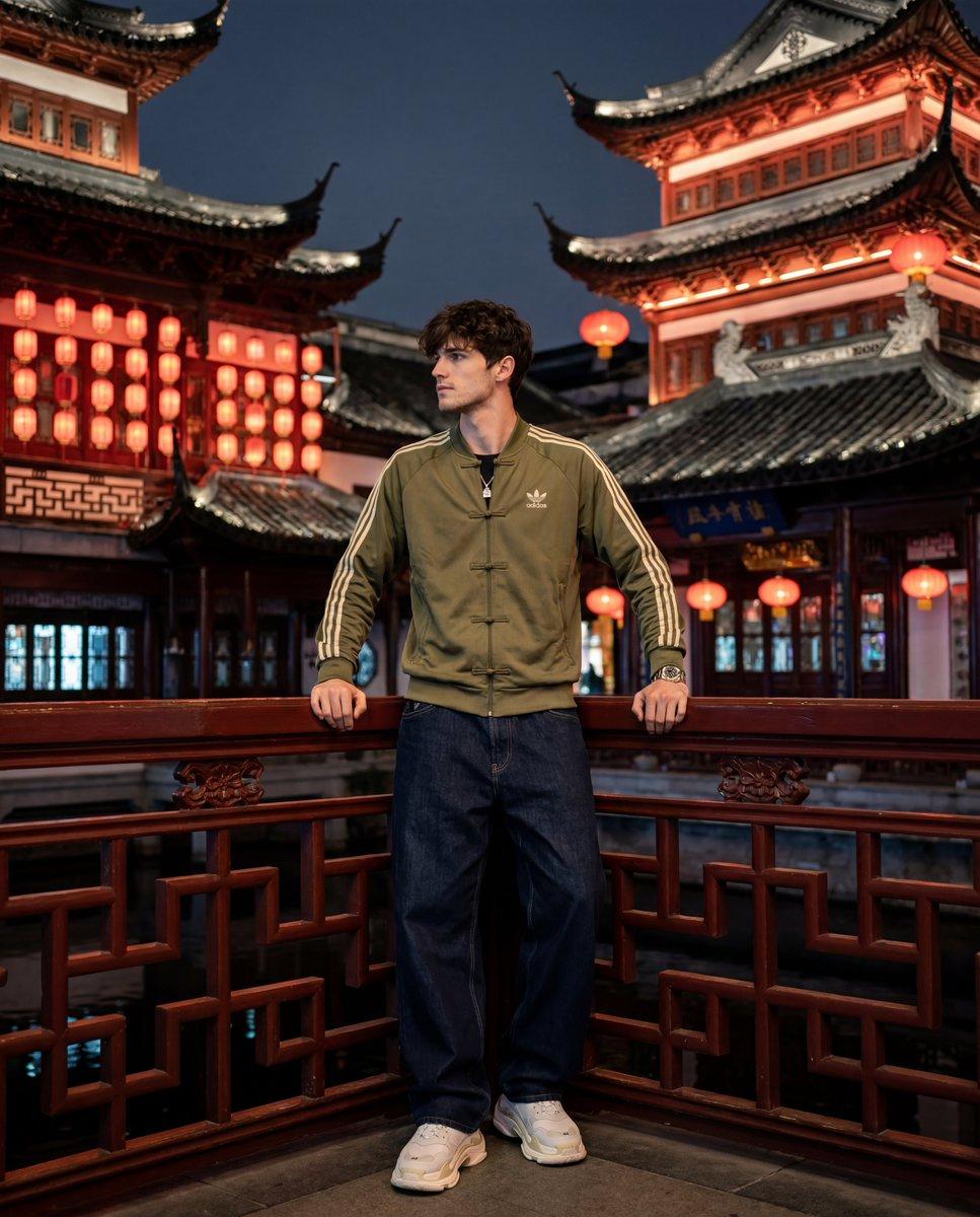 Yu Garden Adidas Fashion Portrait