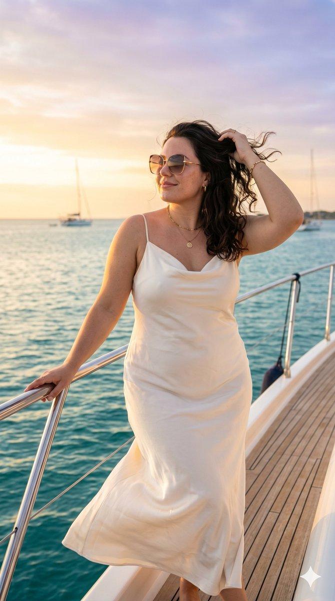Luxury Yacht Fashion Portrait