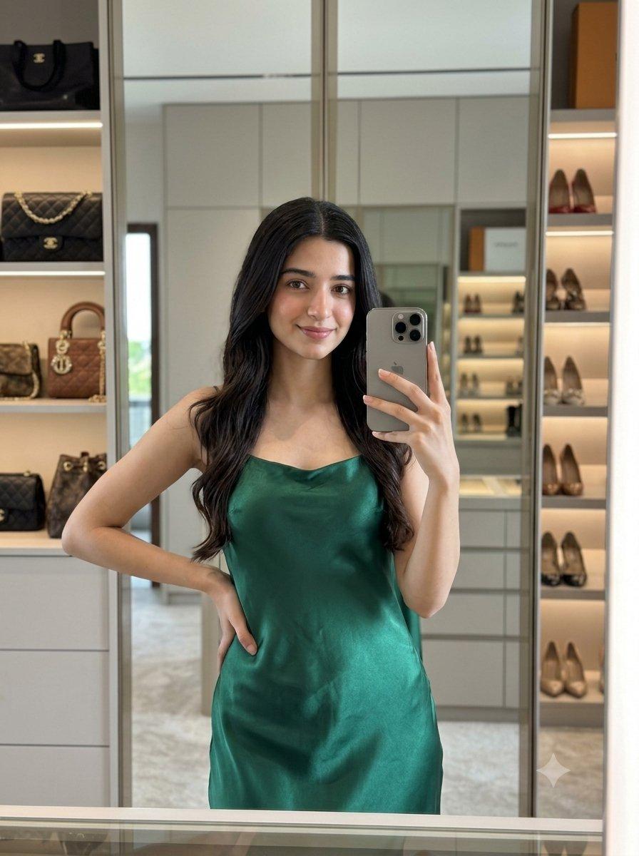 Luxury Mirror Selfie Portrait