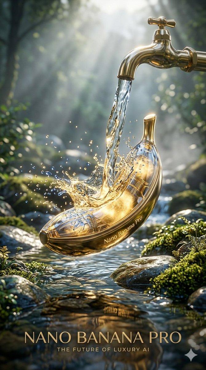 Luxury Golden Tea Cup Mountain Stream