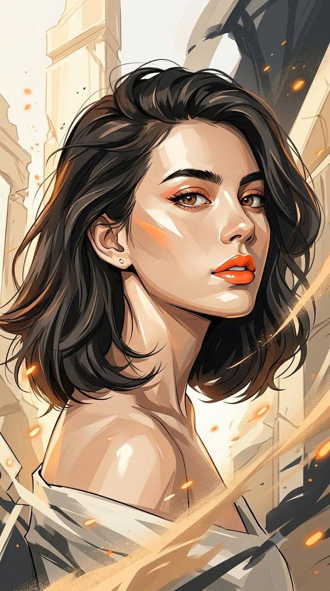 Semi-Realistic Digital Illustration Concept Art