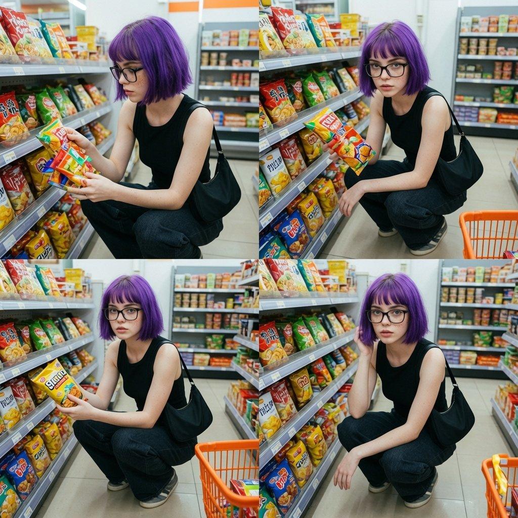 Grocery Store Aisle Lifestyle Photography