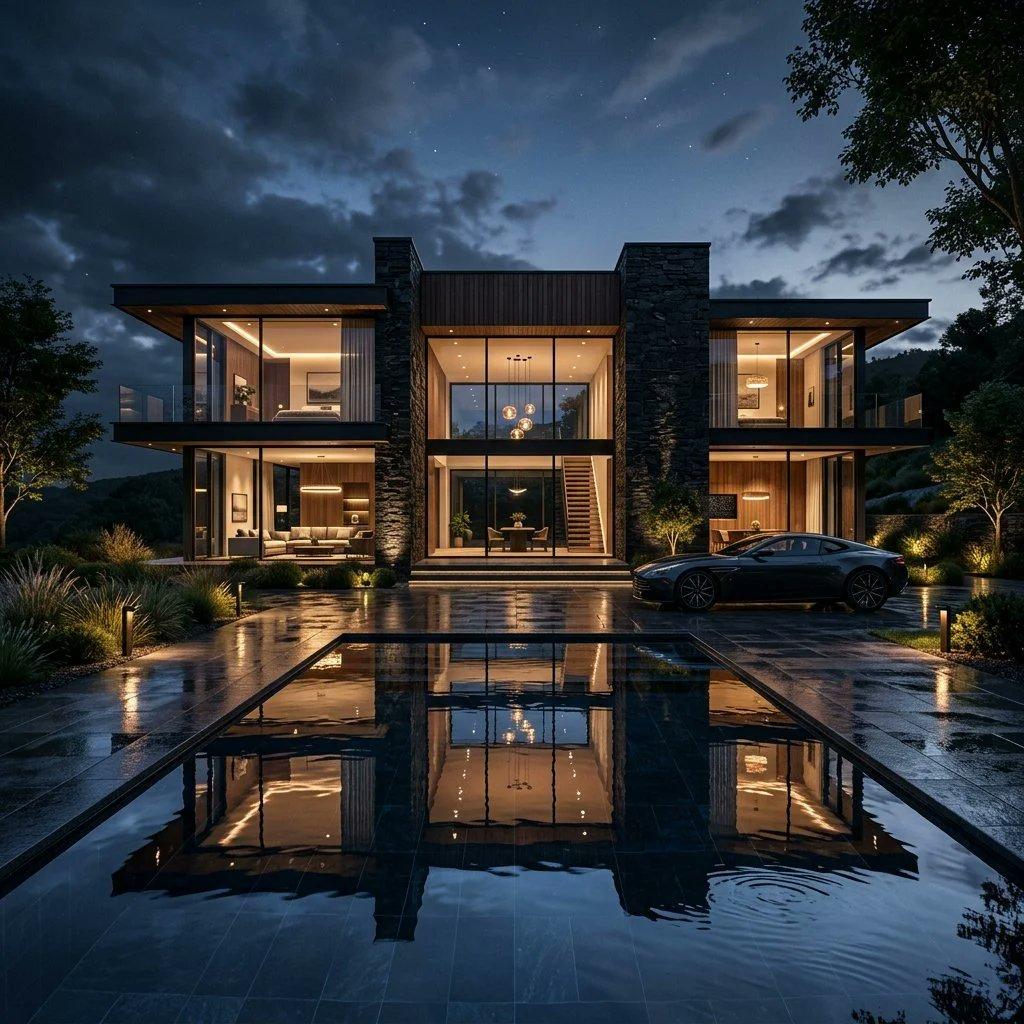 Modern Luxury Mansion Architecture
