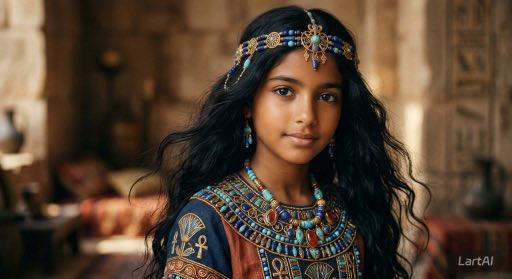 Ancient Egyptian Royal Portrait