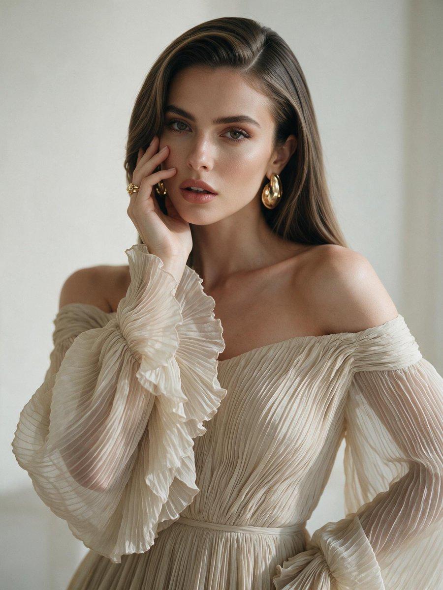 Cinematic Studio Fashion Portrait