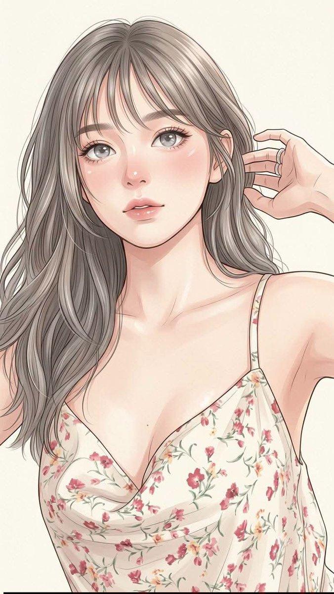Premium Anime Realism Illustration