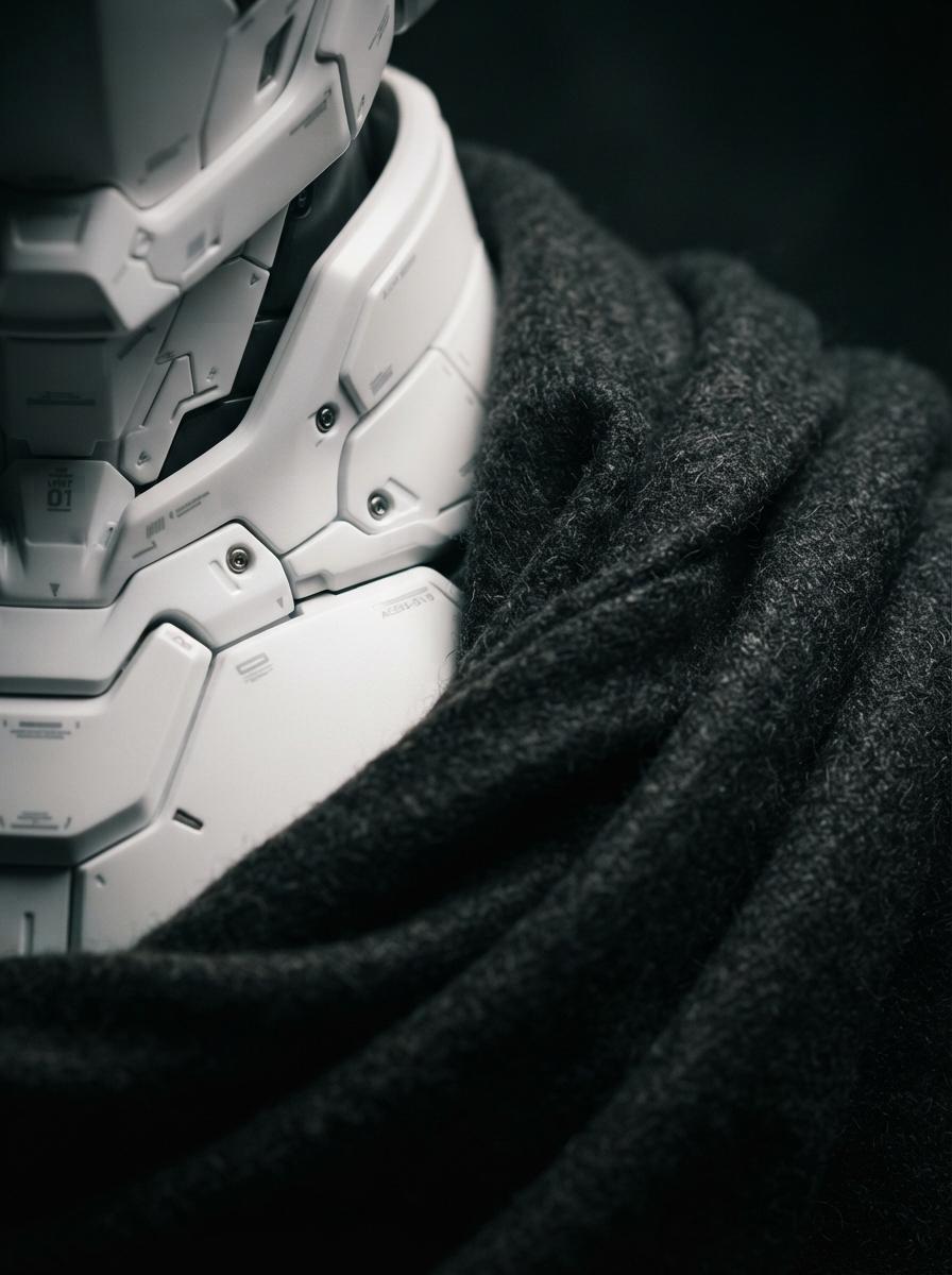 Mecha Suit and Woolen Drapery Macro