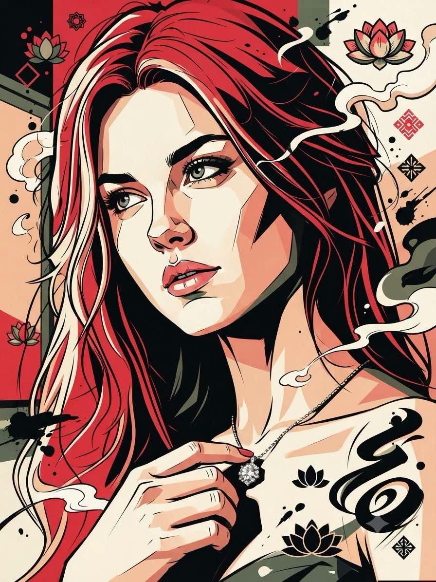Neo-Retro Vector Illustration Poster