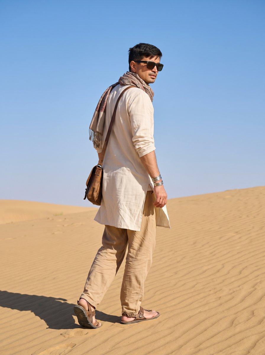 Sahara Desert Cinematic Portrait Prompt