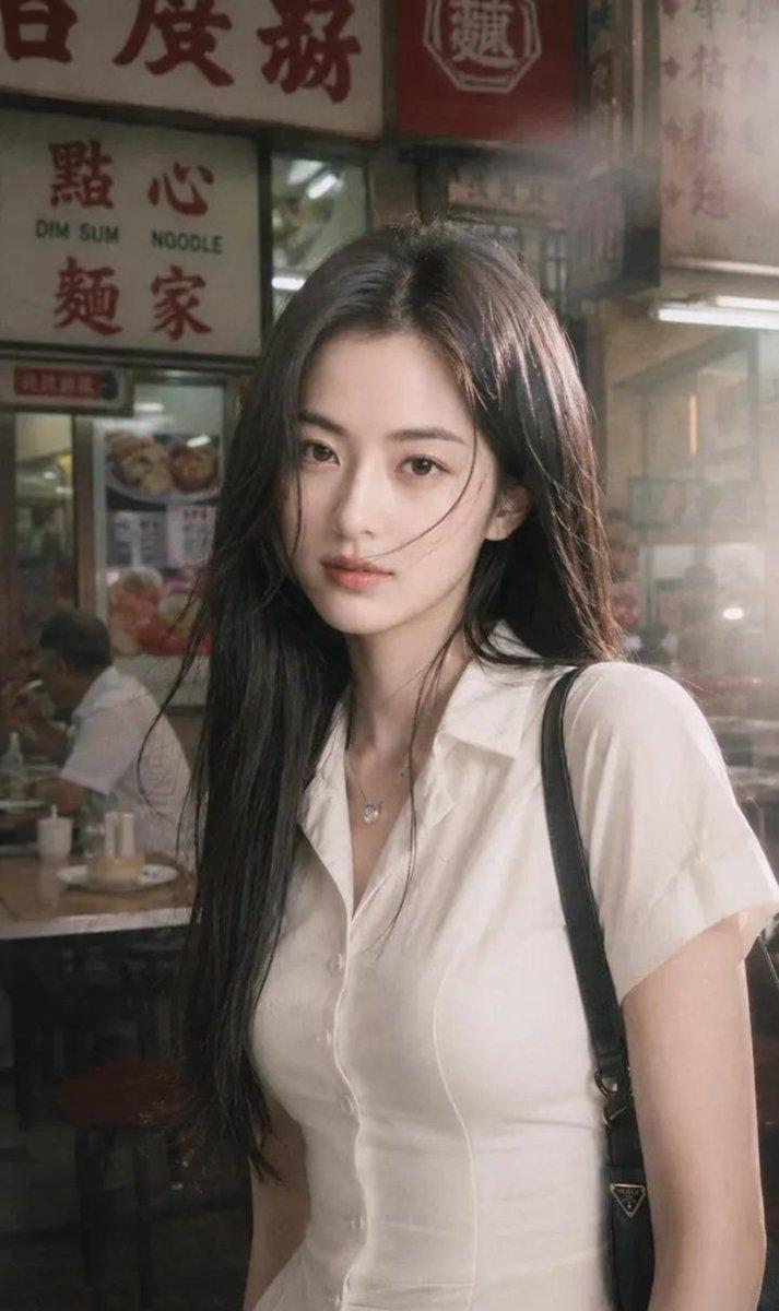 Hong Kong Street Style Fashion Portrait