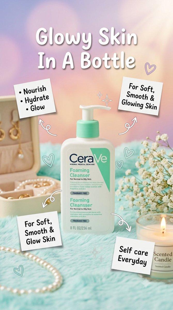 Luxury Skincare Product Advertisement