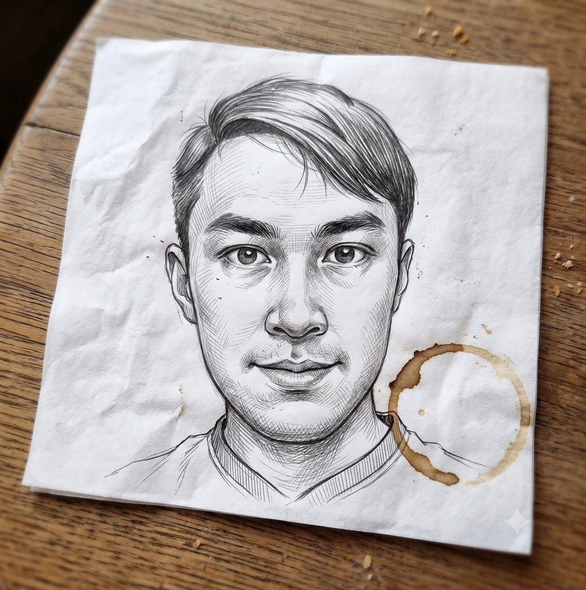Realism Sketch Style Superimposition