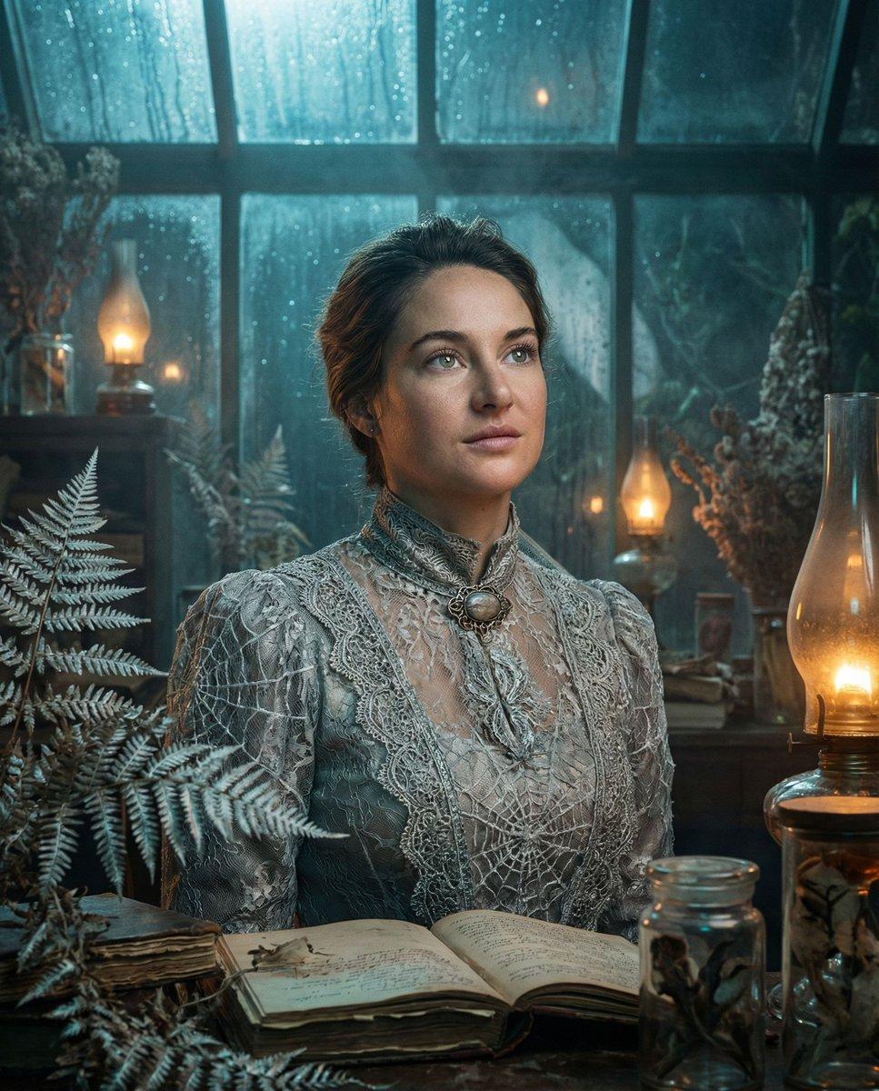 Botanical Archive Victorian Portrait