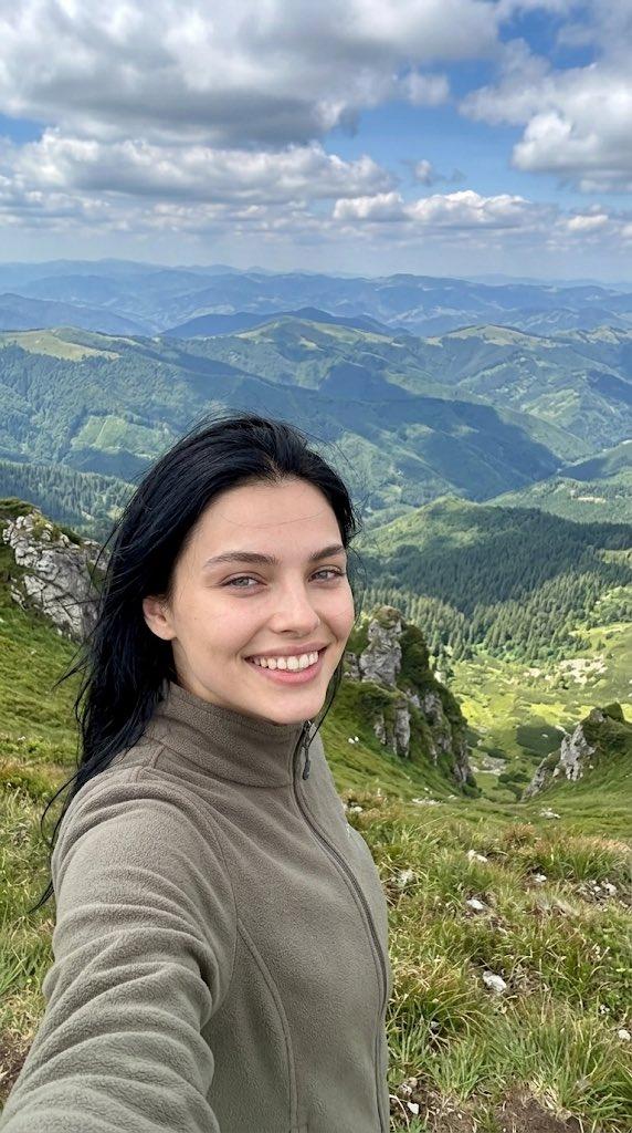 High Altitude Mountain Selfie